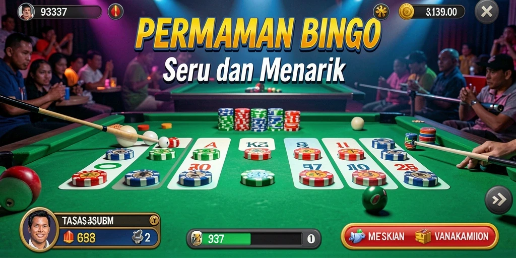 Tampilan screenshot utama 93337 dengan gameplay seru Bingo.