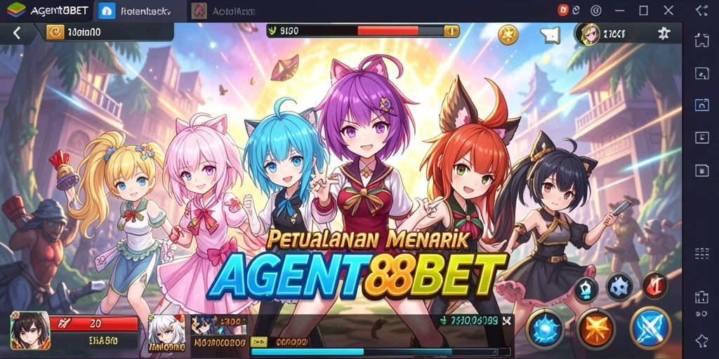 Tampilan gameplay AGENT88BET yang menarik dan penuh aksi.