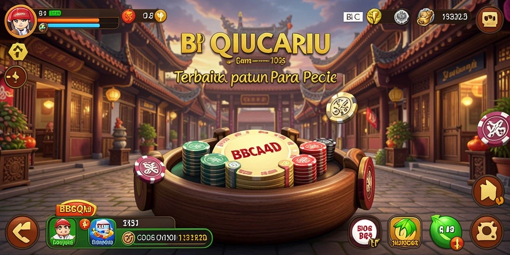 Tangkapan layar BBCA4D menunjukkan keseruan gameplay QiuQiu.