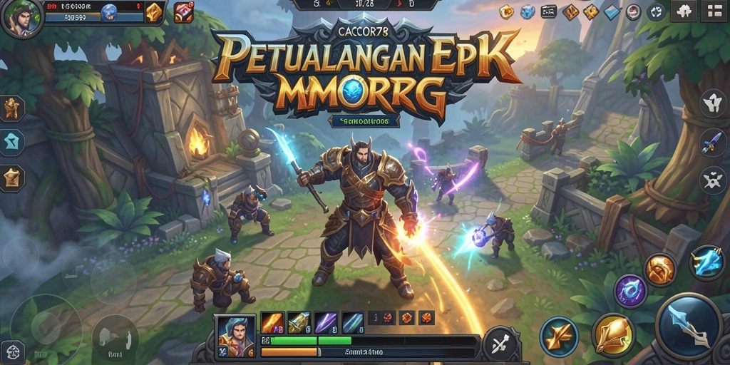 Gameplay menarik dari CACOR78 dalam petualangan MMORPG.