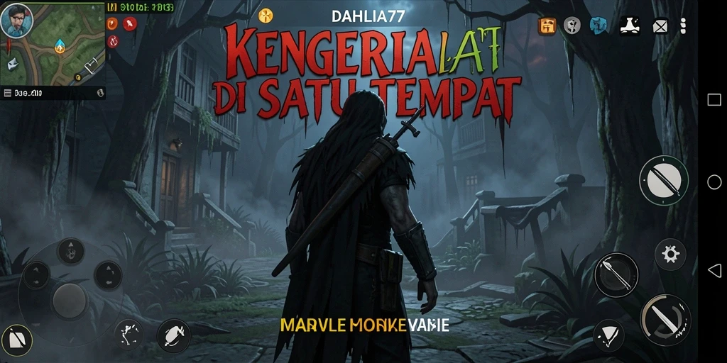 Tampilan gameplay DAHLIA77 yang menyeramkan dan mencekam.