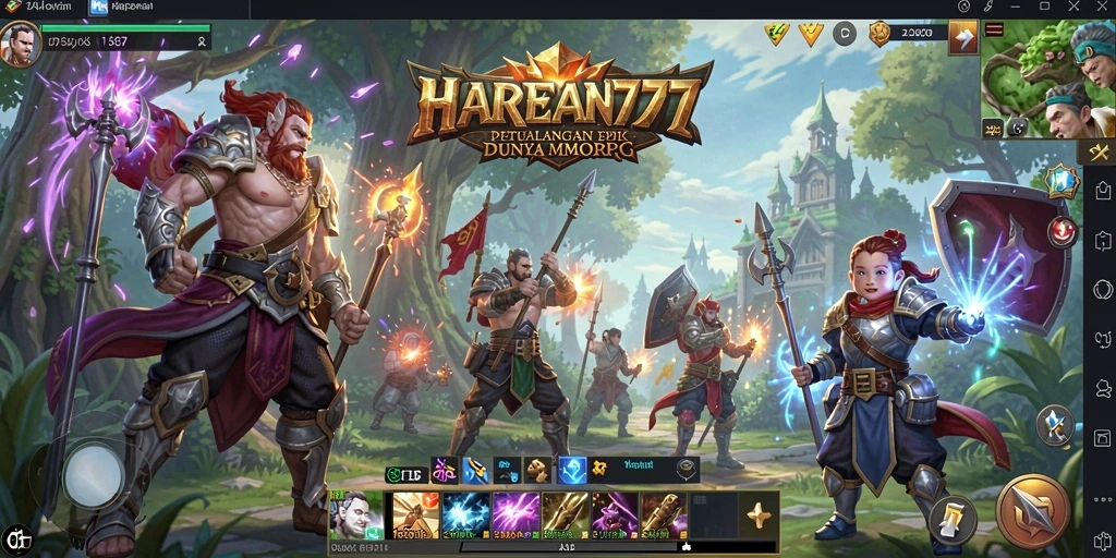 Screenshot dari gameplay HARAPAN777 yang menampilkan petualangan seru.