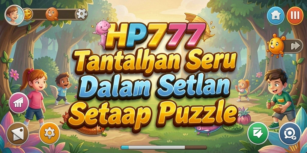 Gameplay HP777 dengan tantangan puzzle menarik.