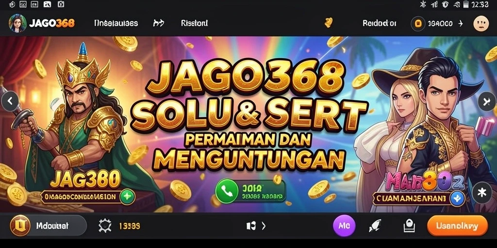 Screenshot gameplay JAGO368 yang menunjukkan keseruan bermain Slot.