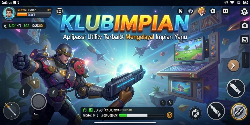 Screenshot KLUBIMPIAN menampilkan fitur pengelolaan impian yang intuitif.