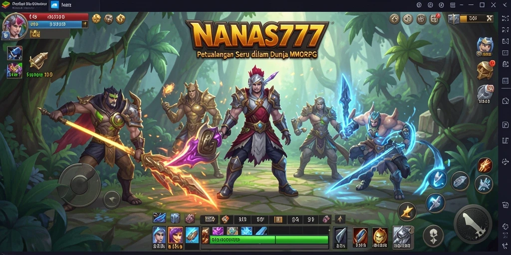 Tampilan gameplay seru dalam NANAS777 yang penuh aksi.