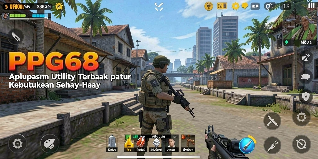 Tampilan antarmuka PGG68 aplikasi Utility yang memudahkan pengguna.