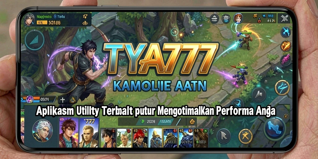 Tampilan antarmuka pengguna TYA777 yang intuitif dan menarik.