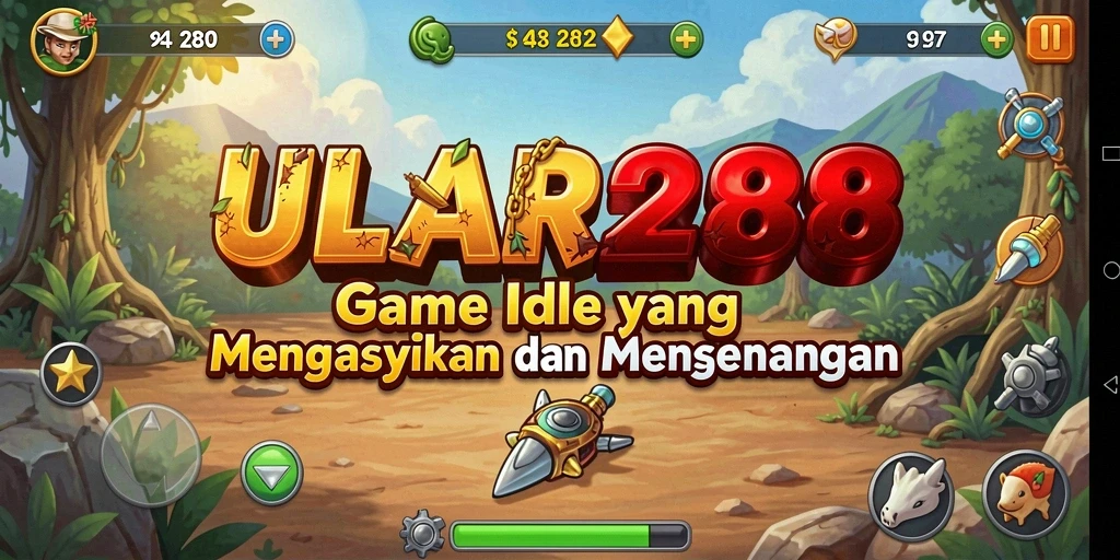 Screenshot utama ULAR288 menampilkan gameplay yang menarik dan menyenangkan.